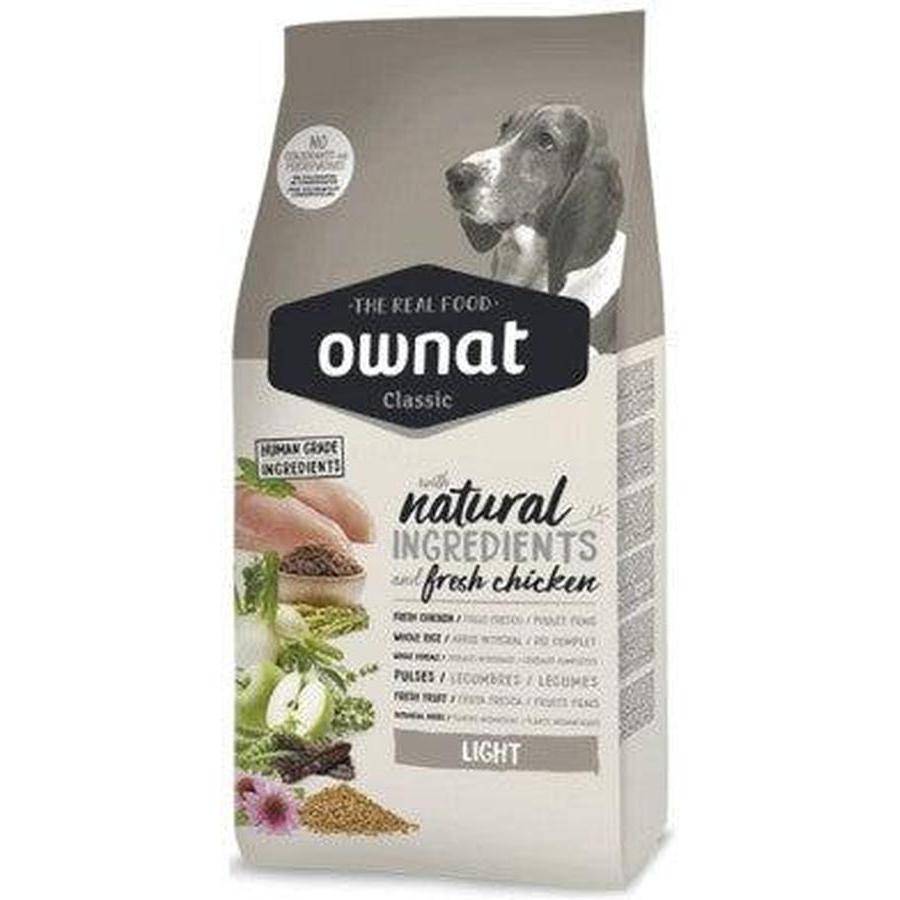 OWNAT Just Grain Free Light Croquettes Chien Adulte Sans Céréales 12kg