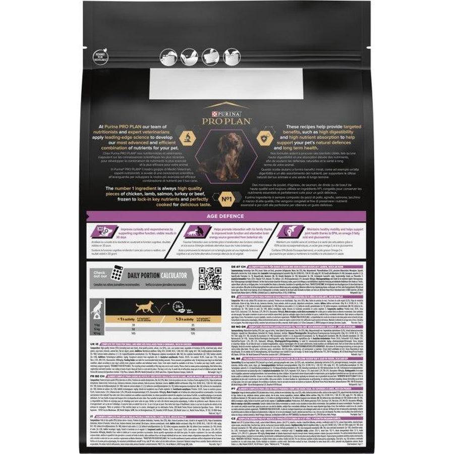 PRO PLAN SMALL & MINI ADULT 9+ Riche en Poulet de Haute Qualité