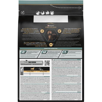 PRO PLAN SMALL & MINI ADULT SENSITIVE DIGESTION riche en agneau de haute qualité 3kg