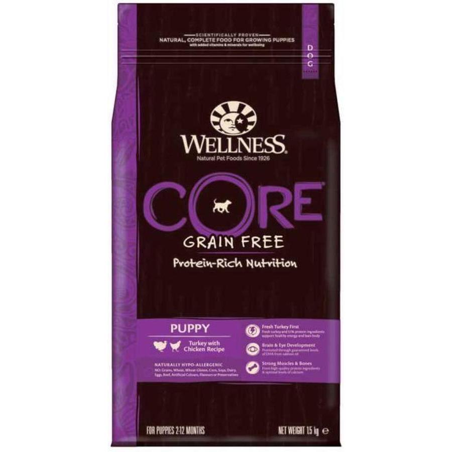 WELLNESS CORE Chien Croquettes Dinde Poulet 10,8kg