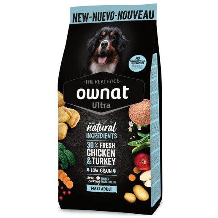 OWNAT Just Grain Free Light Croquettes Chien Adulte Sans Céréales 12kg