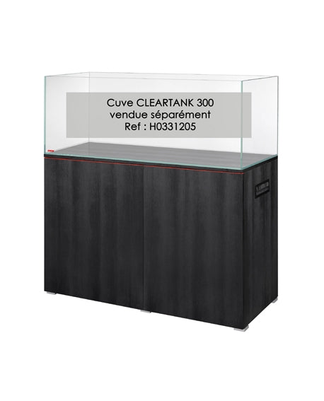 EHEIM Meuble ClearCab 300 Noir 120x50x80cm pour Aquarium 300L