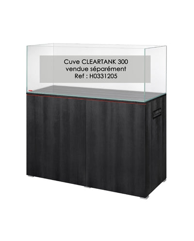 EHEIM Meuble ClearCab 300 Noir 120x50x80cm pour Aquarium 300L