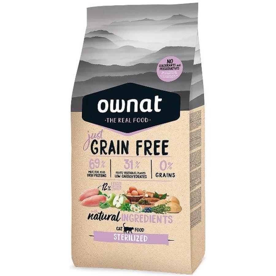 OWNAT Just Grain Free Sterilized Fish Cat 1kg
