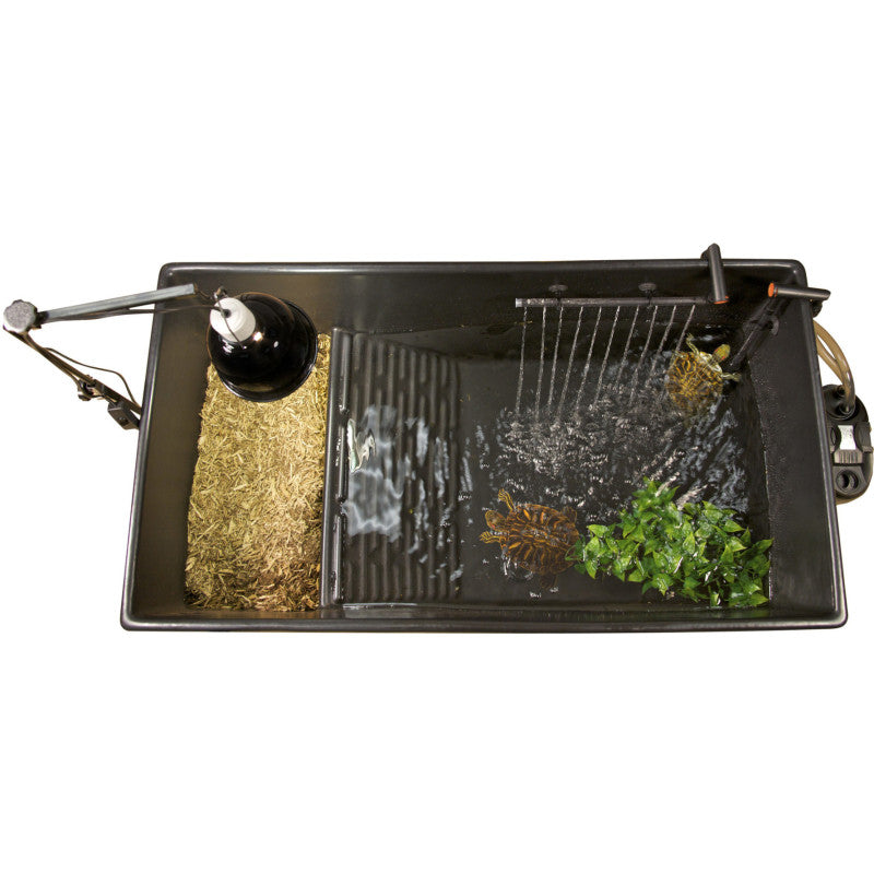 ZOOMED Turtle Tub Bac à tortue aquatique mare plastique 102x56x42 cm