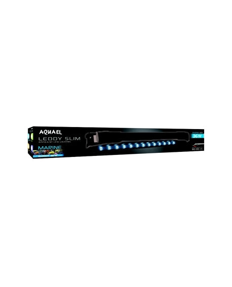 AQUAEL LEDDY SLIM 32W MARINE 2.0 Noir Éclairage LED Aquarium Marin 80-100cm