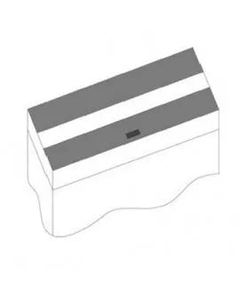 JUWEL PrimoLux 80 2.0 Blanc Couvercle d'aquarium avec LED pour Primo 110