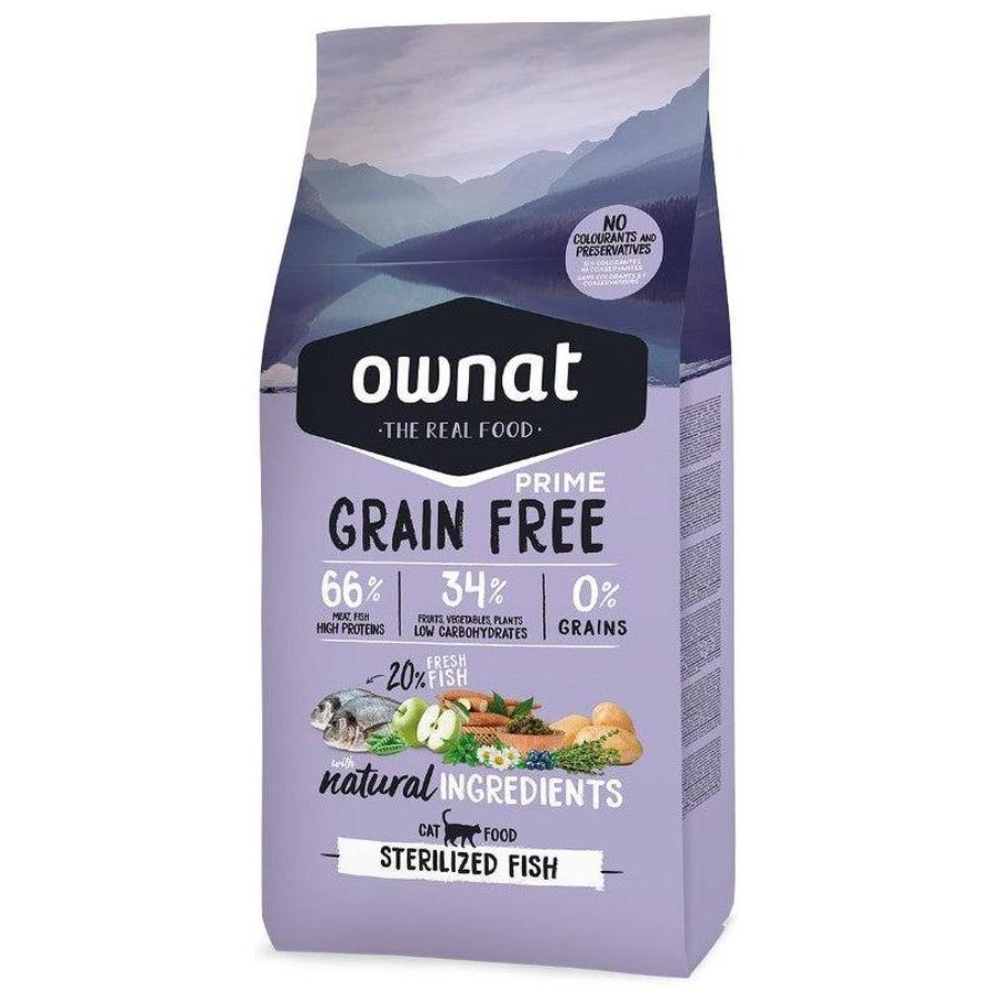 OWNAT Just Grain Free Sterilized Fish Cat 1kg