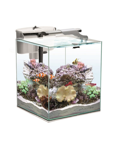 AQUAEL Aquarium Nano Reef 35 Duo Blanc 2.0 49L
