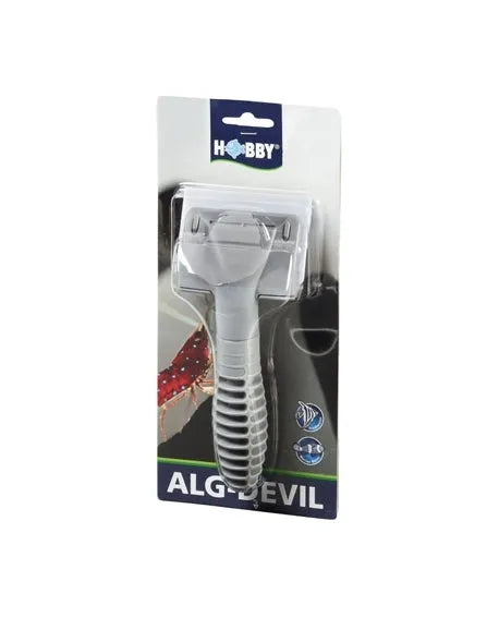 HOBBY-DOSHE AQUARISTIK Alg-Devil Raclette Nettoyeur Vitres Aquarium 11 Lames Flexibles