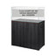 EHEIM Meuble ClearCab 200 Noir 90x50x80cm