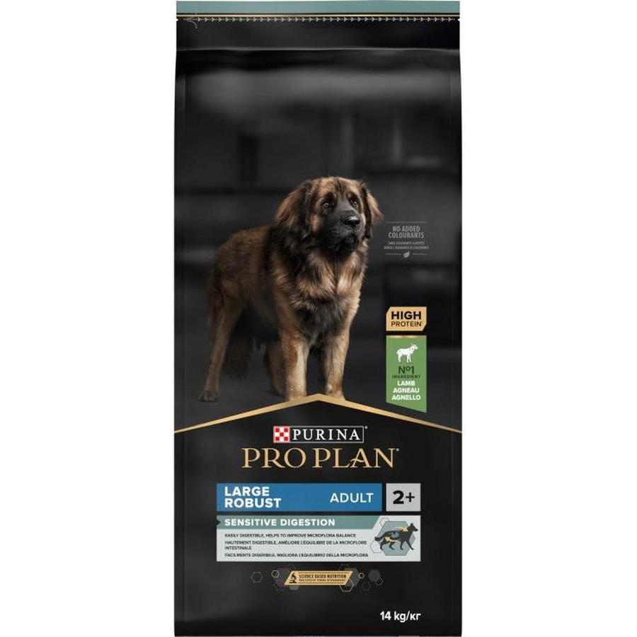 PRO PLAN Large Adult Robust Sensitive Digestion Riche en agneau 14kg