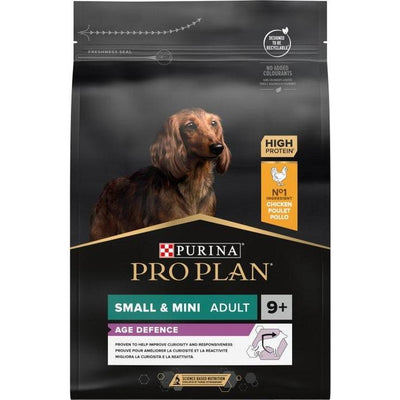 PRO PLAN SMALL & MINI ADULT 9+ Riche en Poulet de Haute Qualité