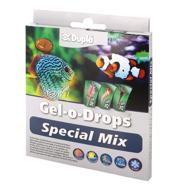HOBBY-DOSHE AQUARISTIK Dupla Gel-O-Drops 24 Bugs & Proteins 12x2g