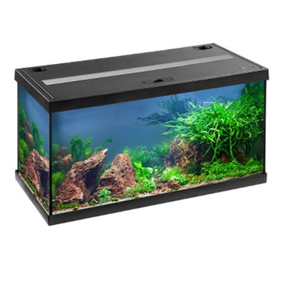 EHEIM Aquastar 54 LED Noir Aquarium 54L 1x7.7W avec Filtre Interne et Chauffage 50W