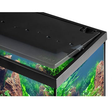 EHEIM Aquastar 54 LED Noir Aquarium 54L 1x7.7W avec Filtre Interne et Chauffage 50W