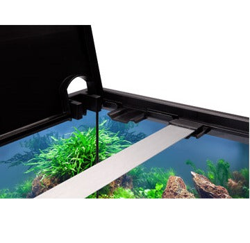 EHEIM Aquastar 54 LED Noir Aquarium 54L 1x7.7W avec Filtre Interne et Chauffage 50W