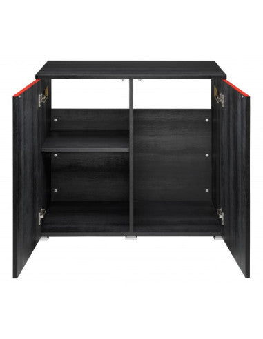 EHEIM Meuble ClearCab 175 Noir pour Aquarium 71x51x80cm