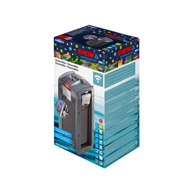 EHEIM Thermo Filter professionel 5e 600T electronic WLAN Filtre Externe Aquarium 600L Chauffage Intégré