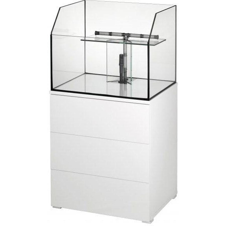 EHEIM Proxima Fauna 113 Blanc 66x51x125cm 8mm 113L avec Meuble