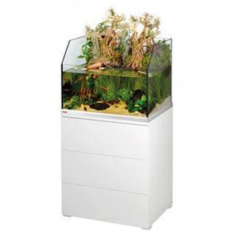 EHEIM Proxima Fauna 113 Blanc 66x51x125cm 8mm 113L avec Meuble
