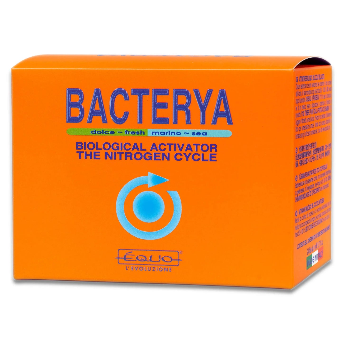 EQUO BACTERYA Activateur Biologique pour Aquarium 5ml 24 Ampoules