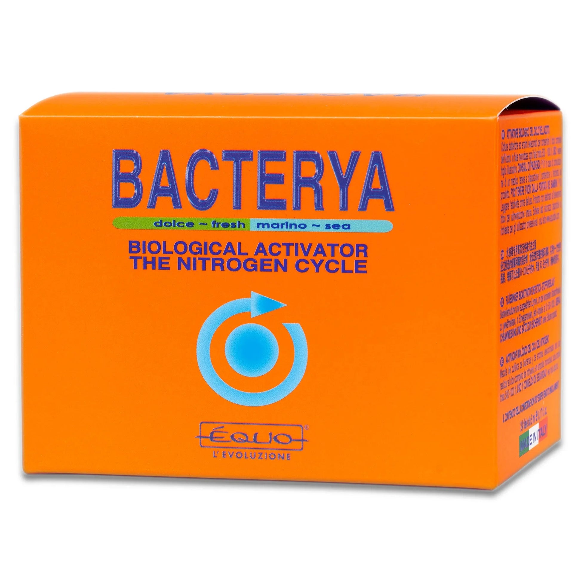 EQUO BACTERYA Activateur Biologique pour Aquarium 5ml 24 Ampoules