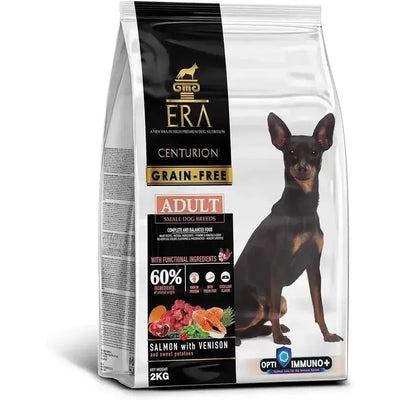 Era Centurion Sans Cereales Adulte  petite race - Saumon & Venaison 2 kg