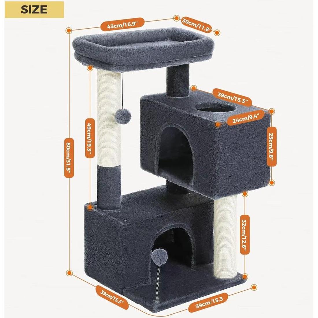 Cat Tree for Large Cats Cat Tower for Indoor 