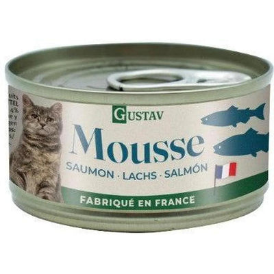 GUSTAV Mousse Chat, saumon