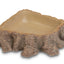 HOBBY-DOSHE AQUARISTIK Abreuvoir Bark 2 pour reptiles 14x14x5 cm marron en résine