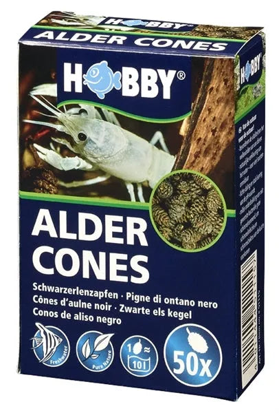 HOBBY-DOSHE AQUARISTIK Alder Cones 50 pièces