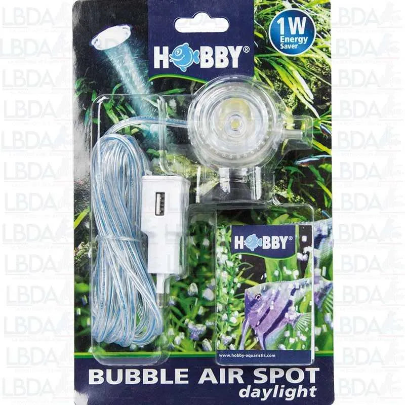 HOBBY-DOSHE AQUARISTIK Spot submersible à LED blanche 1W Bubble Air Daylight