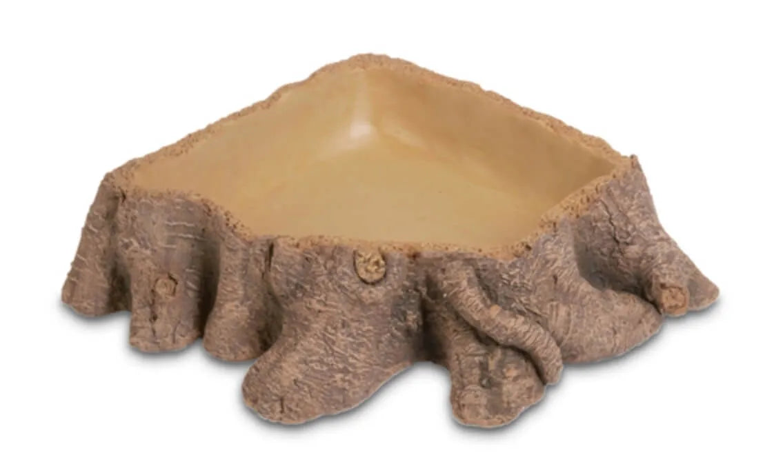 HOBBY-DOSHE AQUARISTIK Abreuvoir Bark 1 9x9x3cm pour Reptiles et Terrariums