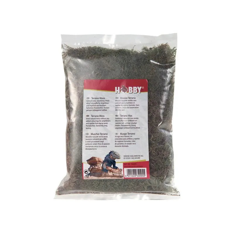 HOBBY-DOSHE AQUARISTIK Terrano Mousse Naturelle 100% Naturelle pour Terrarium 100g