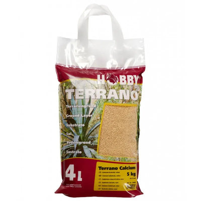 HOBBY-DOSHE AQUARISTIK Terrano Calcium Nature Substrat pour Reptiles 5kg