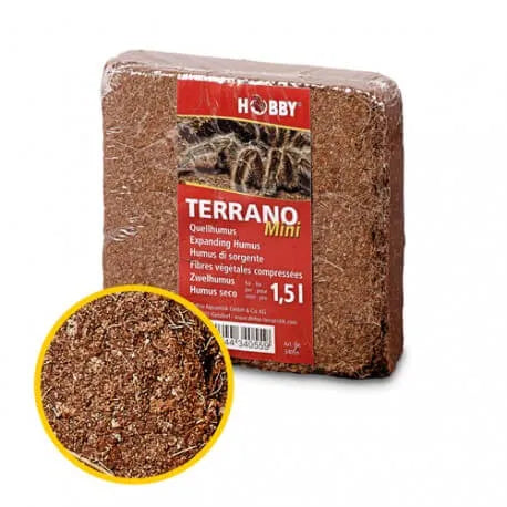 HOBBY-DOSHE AQUARISTIK Terrano Calcium Nature Substrat pour Reptiles 5kg