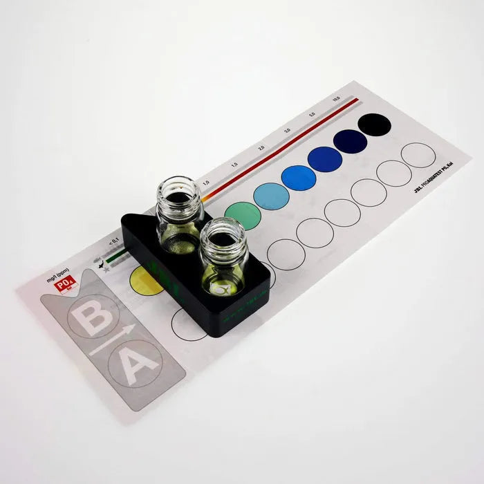 JBL ProAqua PO4 Phosphat Test-Set Koi Kit de Test Colorimétrique pour Bassin 50 Tests