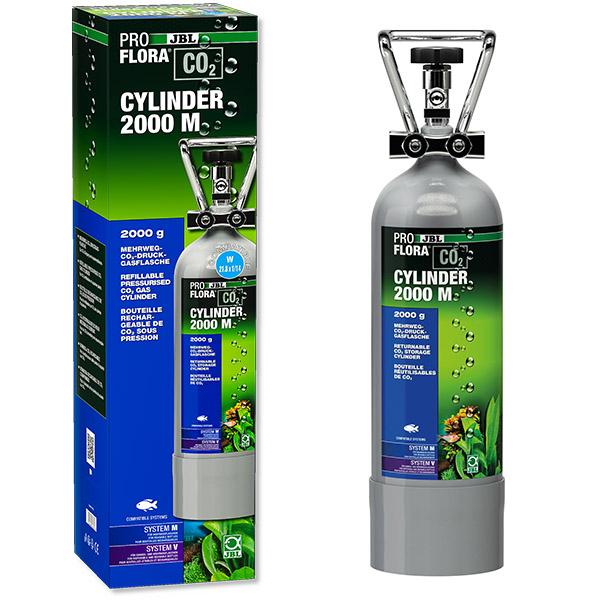 EHEIM Bouteille CO2 Rechargeable 500g pour Aquarium jusqu'à 400L