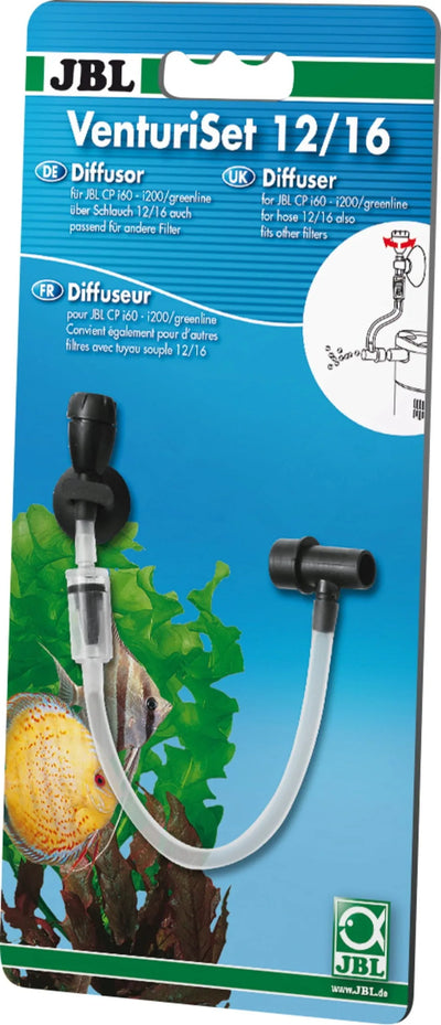 JBL VenturiSet 12/16mm pour filtre intérieur CristalProfi i-série avec protection anti-retour
