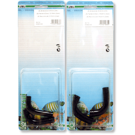 JBL Coude Gris 16/22mm 2 Pièces