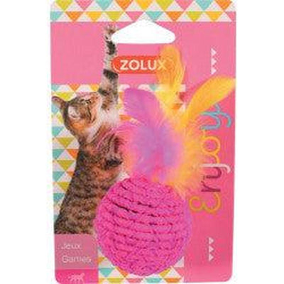 ZOLUX Jouet Chat Balle Hérisson 4 cm