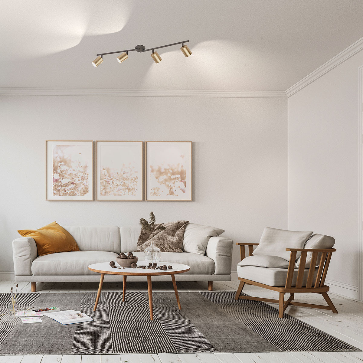 CROCI SPA Plafonnier LED Orion Noir 4W 8500°K pour Aquarium