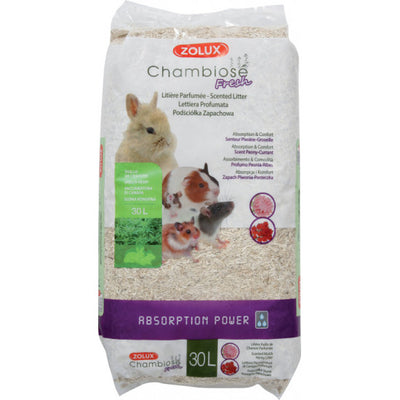 ZOLUX Litière Chambiose Pivoine-Groseille 30L