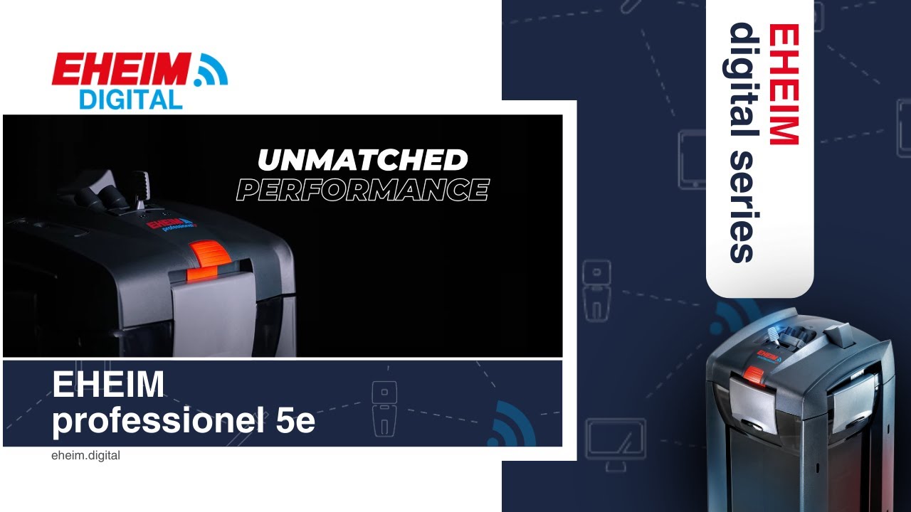 EHEIM Professionel 5e 600T Filtre Externe Thermo pour Aquarium jusqu'à 600L