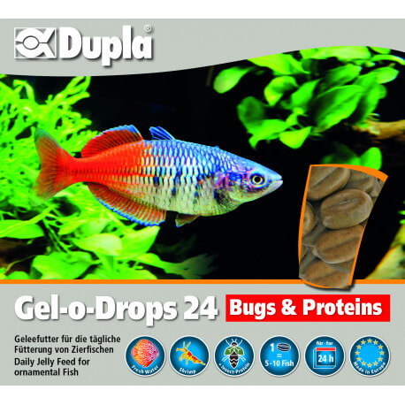 HOBBY-DOSHE AQUARISTIK Dupla Gel-O-Drops 24 Bugs & Proteins 12x2g