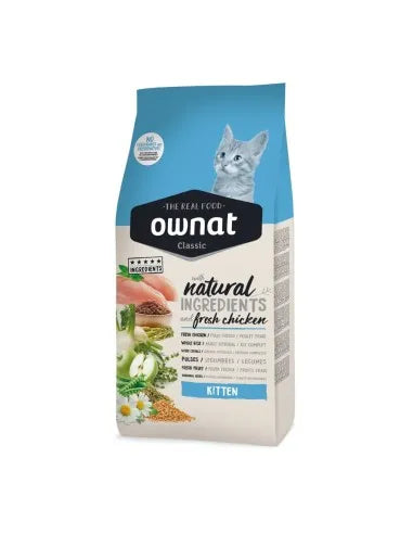 OWNAT Classic Kitten Croquettes pour Chaton 1-12 mois