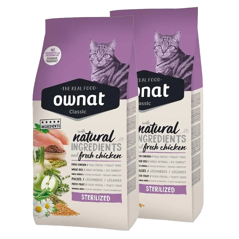 OWNAT Classic Sterilized Cat 15kg