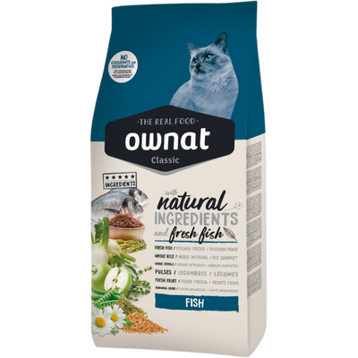 OWNAT CLASSIC FISH Croquettes pour Chien Adulte Toutes Races au Poisson Frais 20kg
