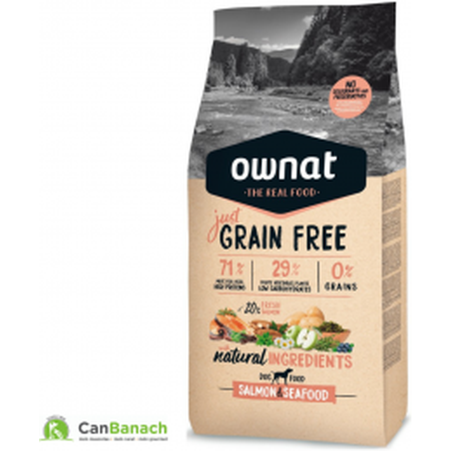 OWNAT Just Grain Free Salmon & Seafood 14kg